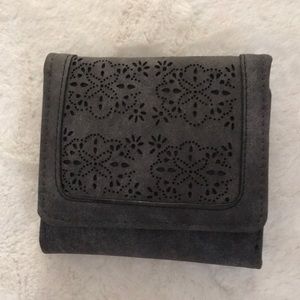 Black lacy wallet
